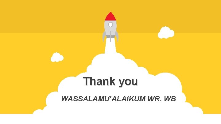 Thank you WASSALAMU’ALAIKUM WR. WB 