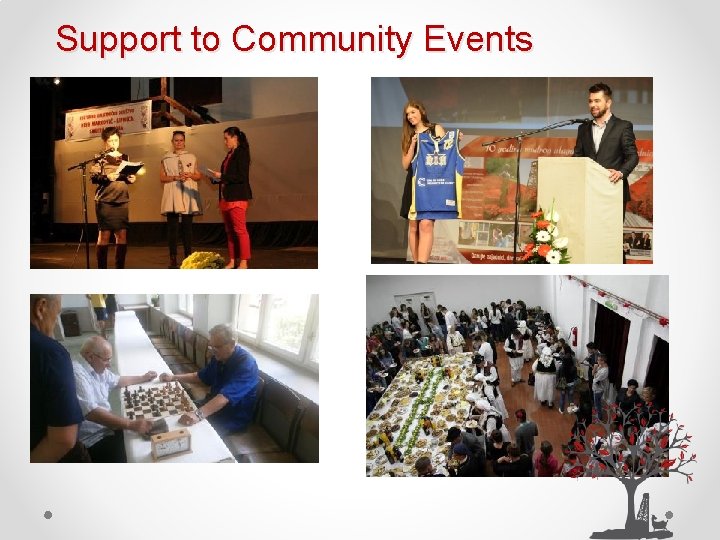 Support to Community Events 