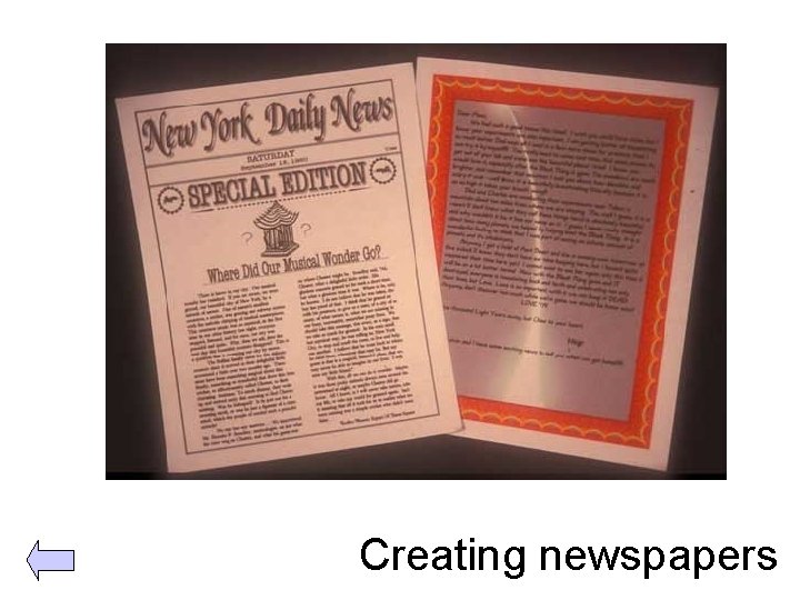 Creating newspapers 