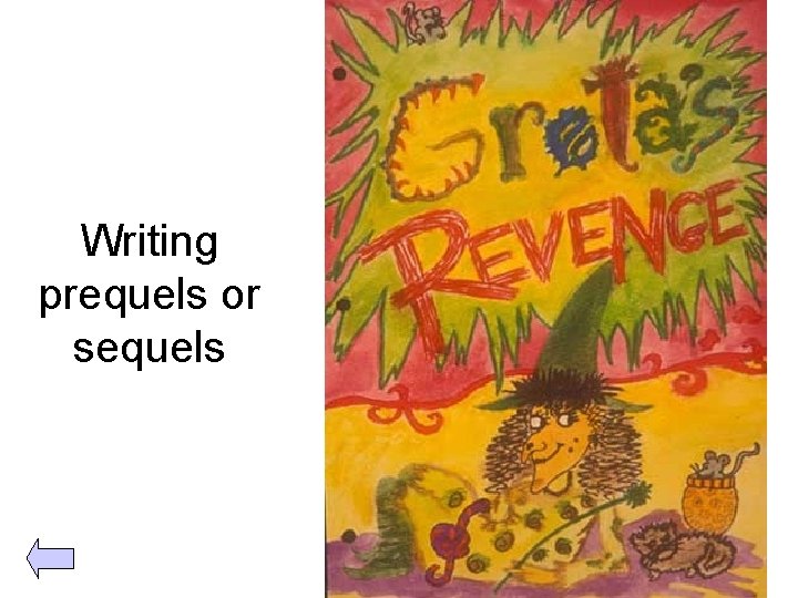 Writing prequels or sequels 