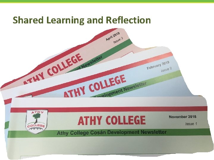 Shared Learning and Reflection Shared Learning and Reflection