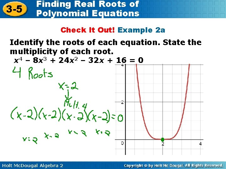 3 5 Finding Real Roots of Polynomial Equations