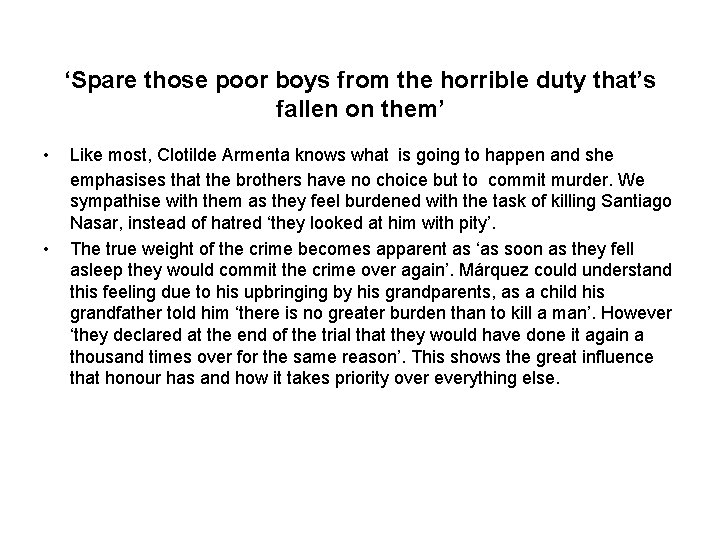 ‘Spare those poor boys from the horrible duty that’s fallen on them’ • • ‘Spare those poor boys from the horrible duty that’s fallen on them’ • •