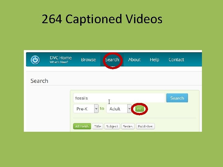 264 Captioned Videos 