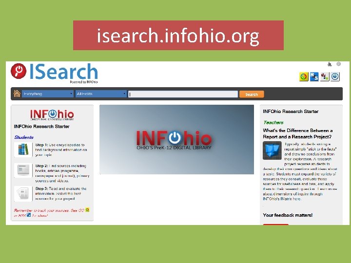 isearch. infohio. org 