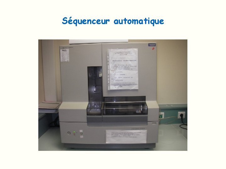 Séquenceur automatique 