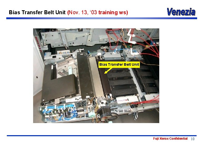 Bias Transfer Belt Unit (Nov. 13, ‘ 03 training ws) Bias Transfer Belt Unit