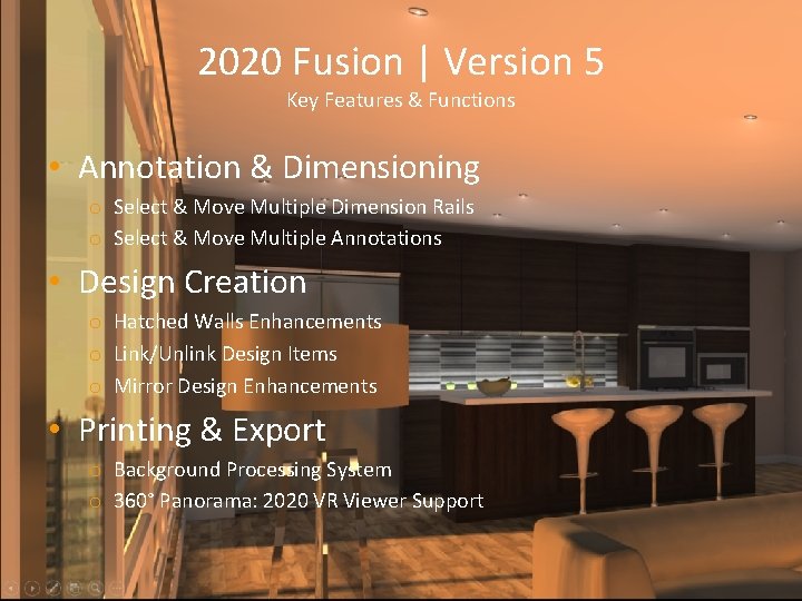 2020 Fusion | Version 5 Key Features & Functions • Annotation & Dimensioning o