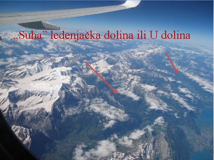 „Suha” ledenjačka dolina ili U dolina 