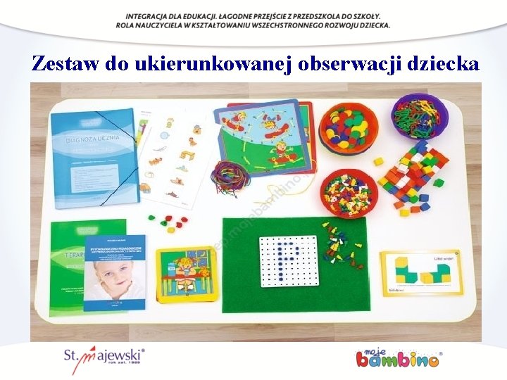 Zestaw do ukierunkowanej obserwacji dziecka 