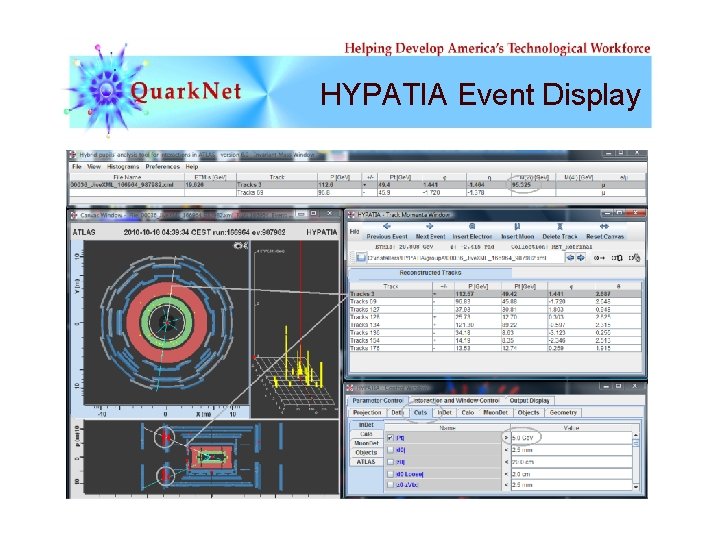 HYPATIA Event Display 