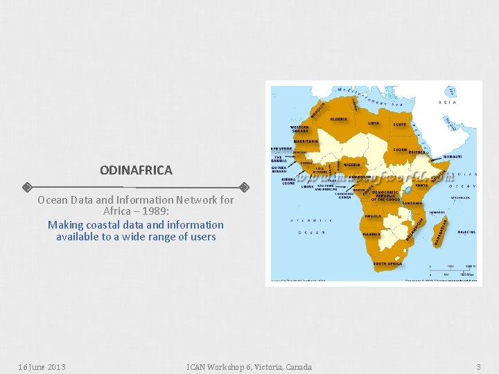 ODINAFRICA Ocean Data and Information Network for Africa – 1989: Making coastal data and