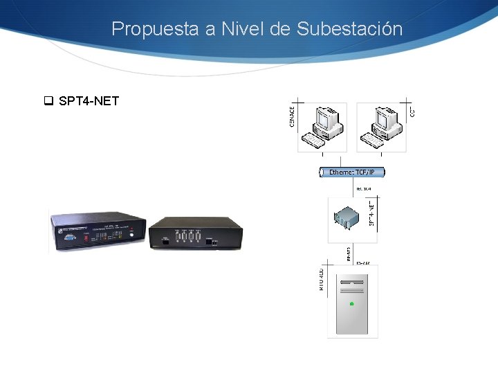 Propuesta a Nivel de Subestación q SPT 4 -NET 