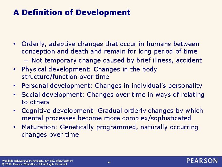 Chapter 2 Cognitive Development Educational Psychology 13e GE