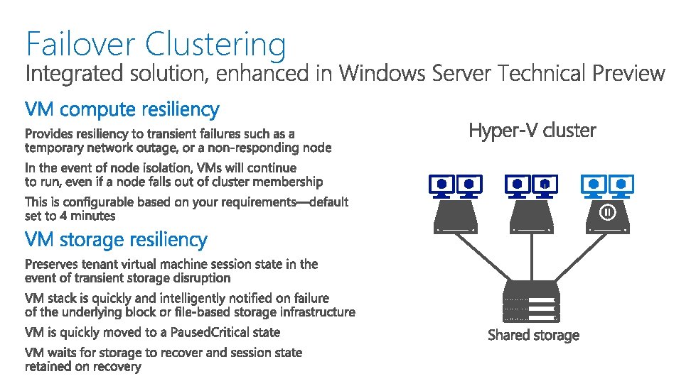 Failover Clustering 