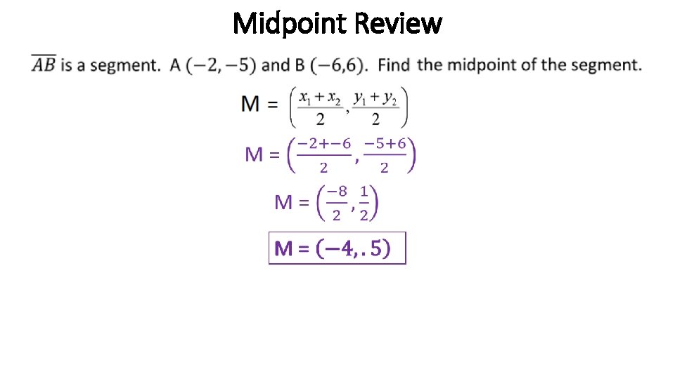 Midpoint Review 