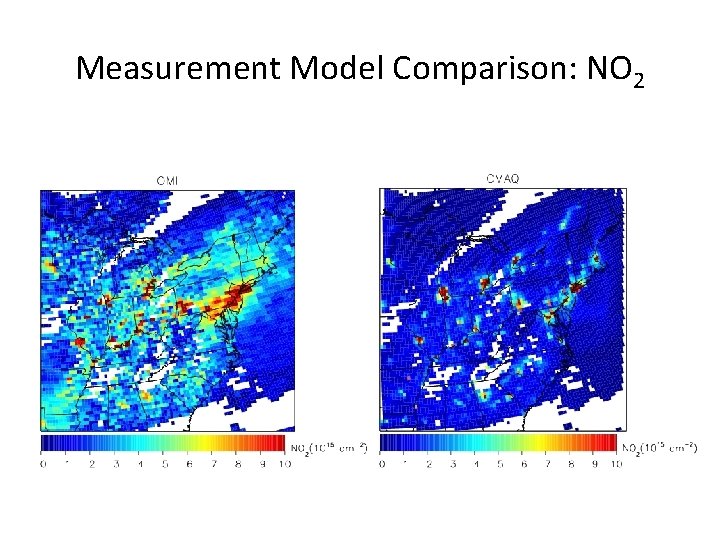 Measurement Model Comparison: NO 2 