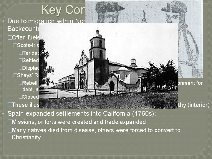 Key Concept 3. 3, I Cont. • Due to migration within North America and