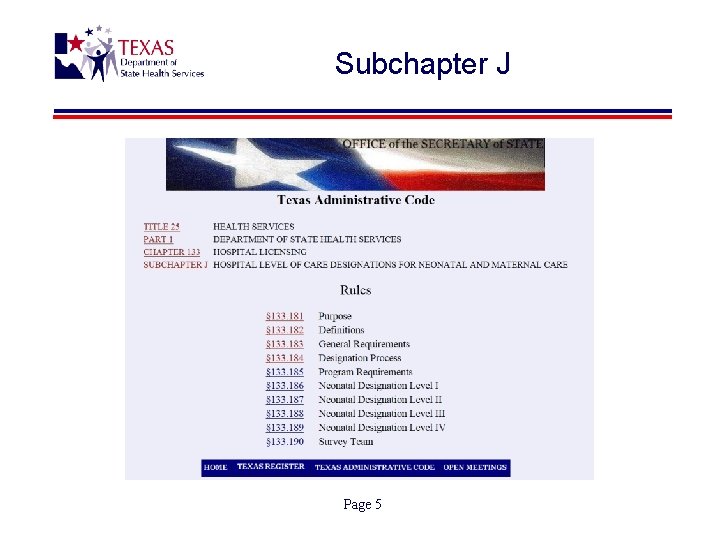 Neonatal Rules Webinar Today is the Level III
