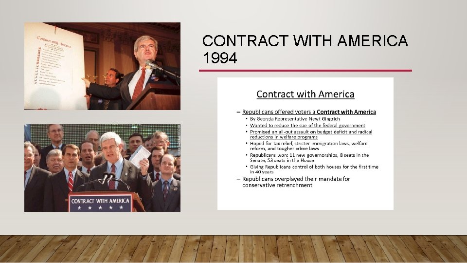 CONTRACT WITH AMERICA 1994 