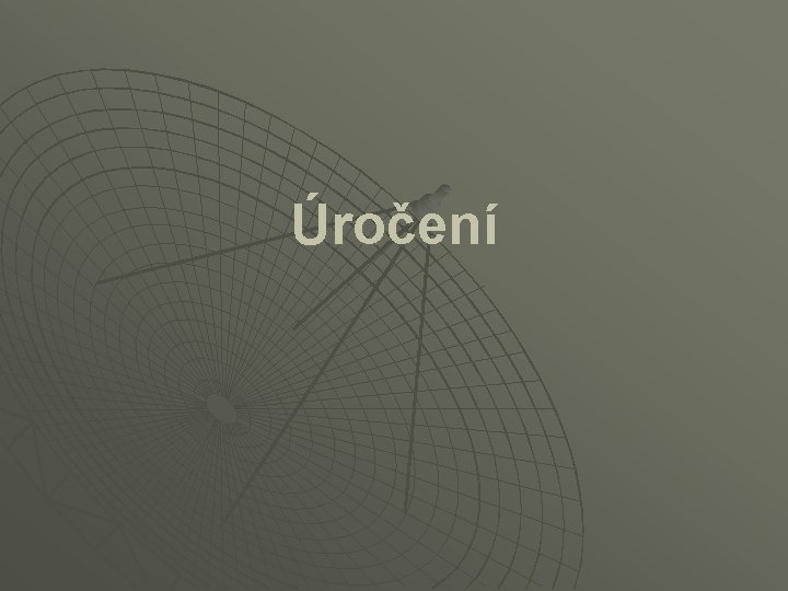 Úročení 