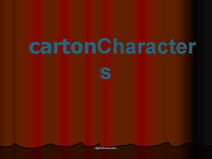 carton. Character s …Egitimhane. com… 