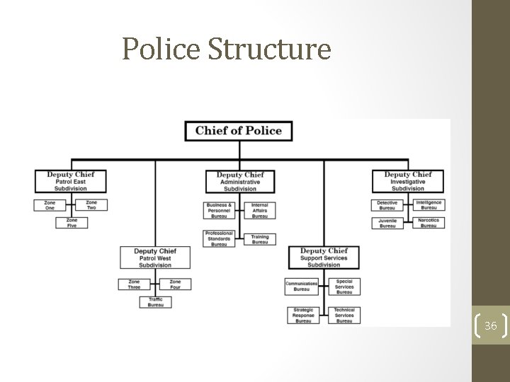 Police Structure 36 