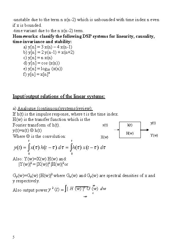 -unstable due to the term n x(n-2) which is unbounded with time index n