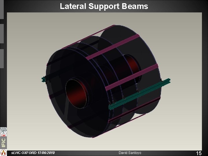 Lateral Support Beams s. LHC OXFORD 17/06/2010 David Santoyo 15 