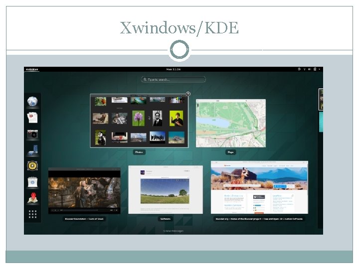 Xwindows/KDE 