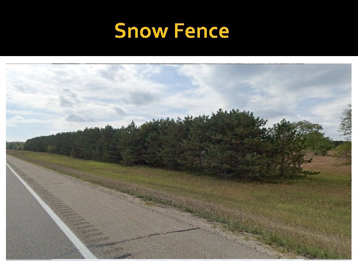Snow Fence 