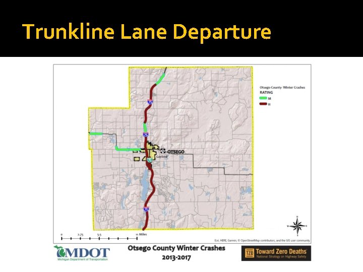 Trunkline Lane Departure 