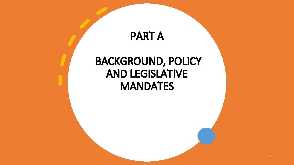 PART A BACKGROUND, POLICY AND LEGISLATIVE MANDATES Professional Teaching Standards - DRAFT FOR CONSULTATION