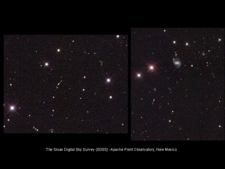 The Sloan Digital Sky Survey (SDSS) -Apache Point Observatory, New Mexico 