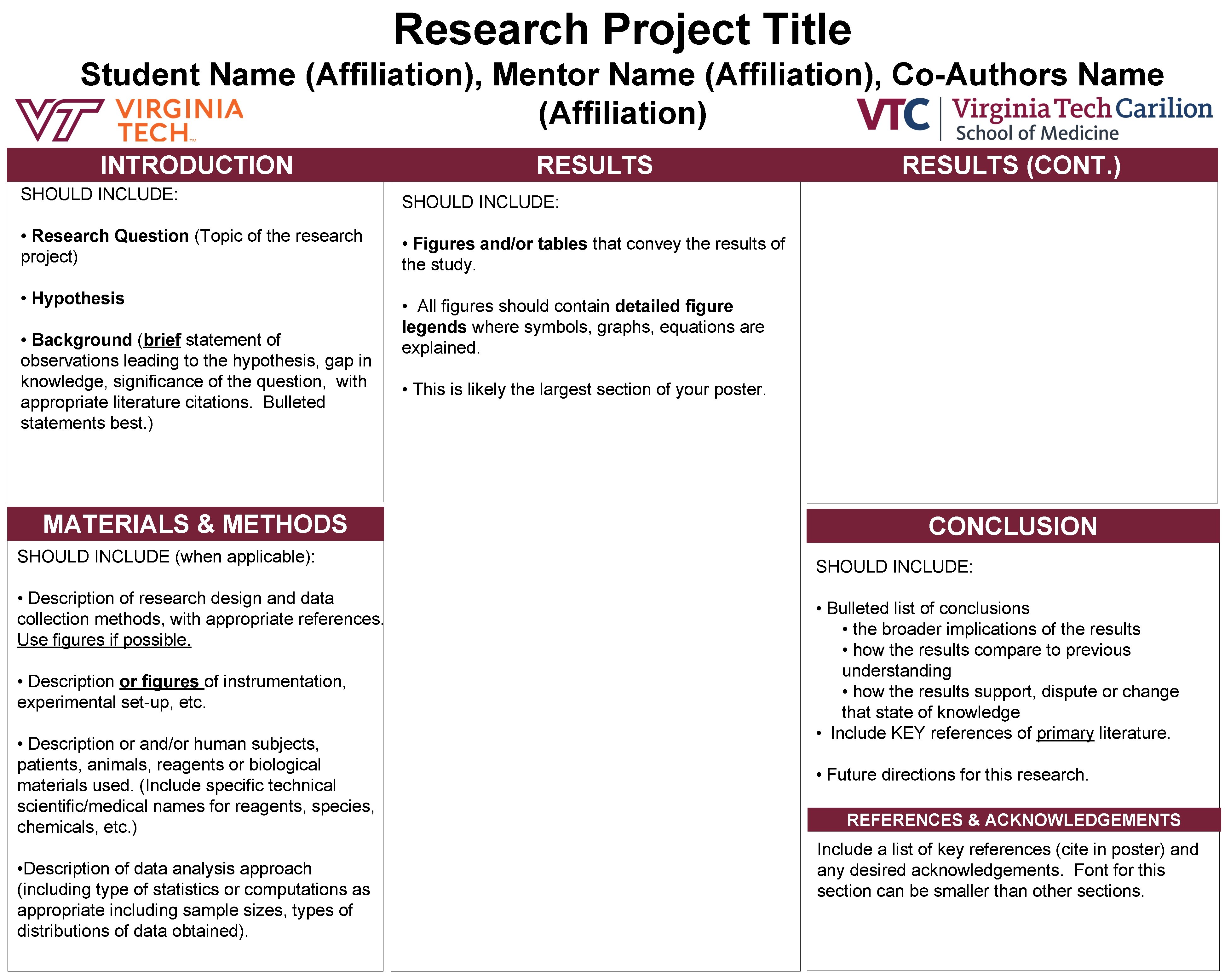 Research Project Title Student Name (Affiliation), Mentor Name (Affiliation), Co-Authors Name (Affiliation) INTRODUCTION RESULTS