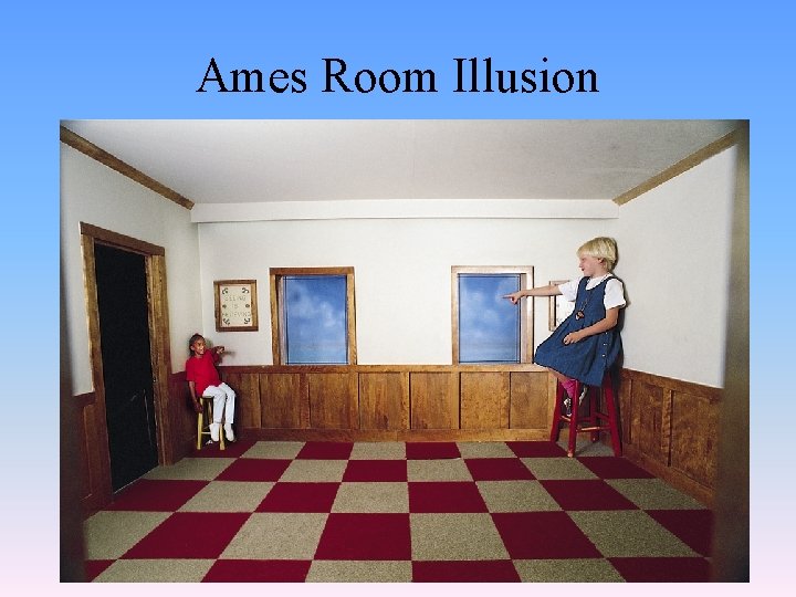 Ames Room Illusion 