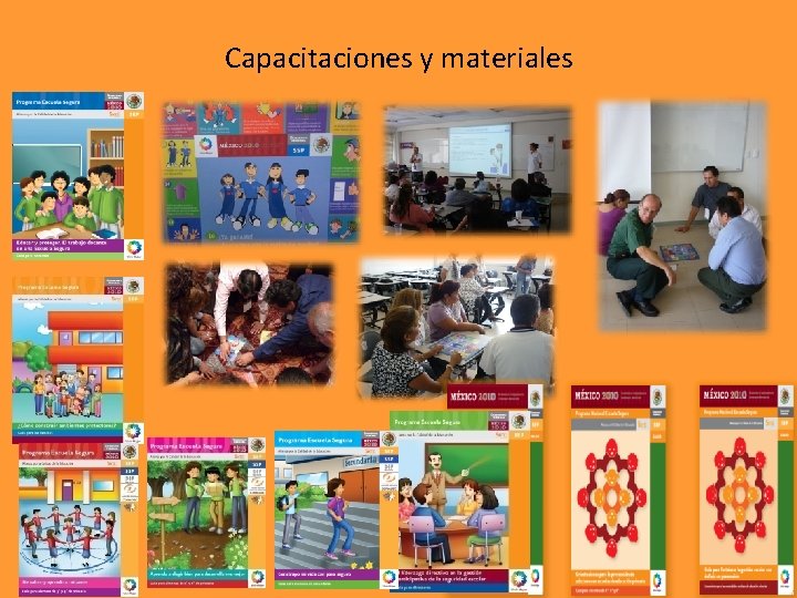 Capacitaciones y materiales 