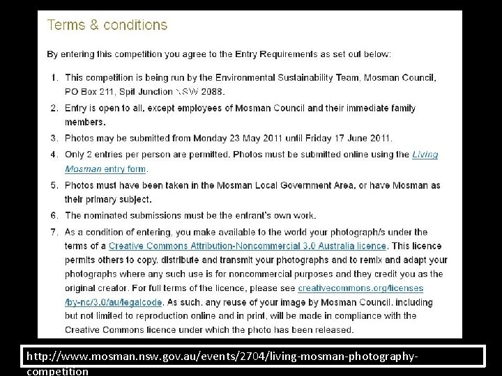 http: //www. mosman. nsw. gov. au/events/2704/living-mosman-photographycompetition 