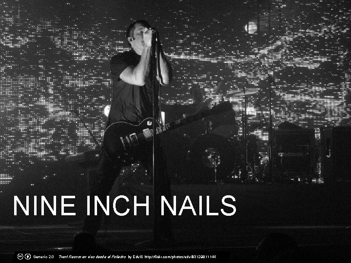 NINE INCH NAILS Generic 2. 0 Trent Reznor en vivo desde el Poliedro by