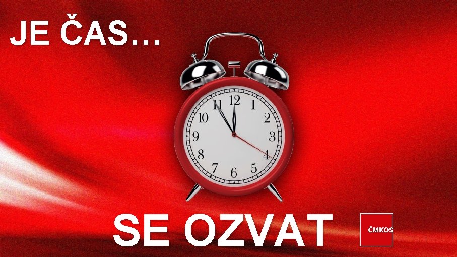 JE ČAS… SE OZVAT 