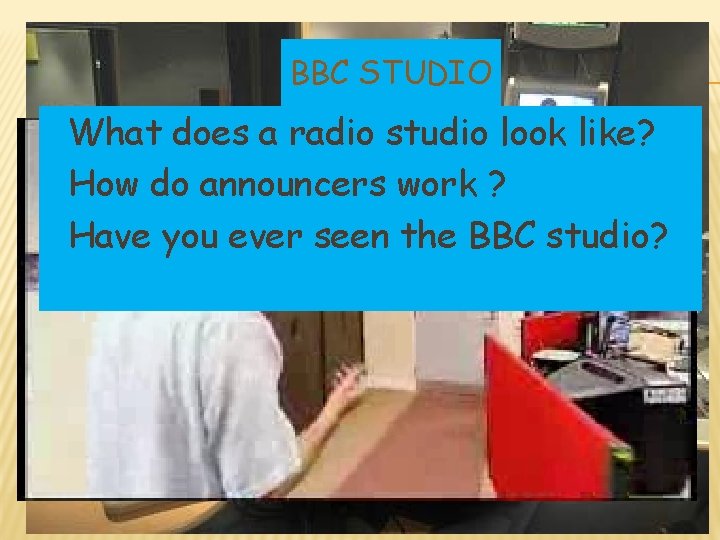 BBC STUDIO What does a radio studio look like? How do announcers work ?