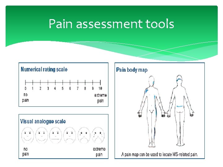 Pain assessment tools 