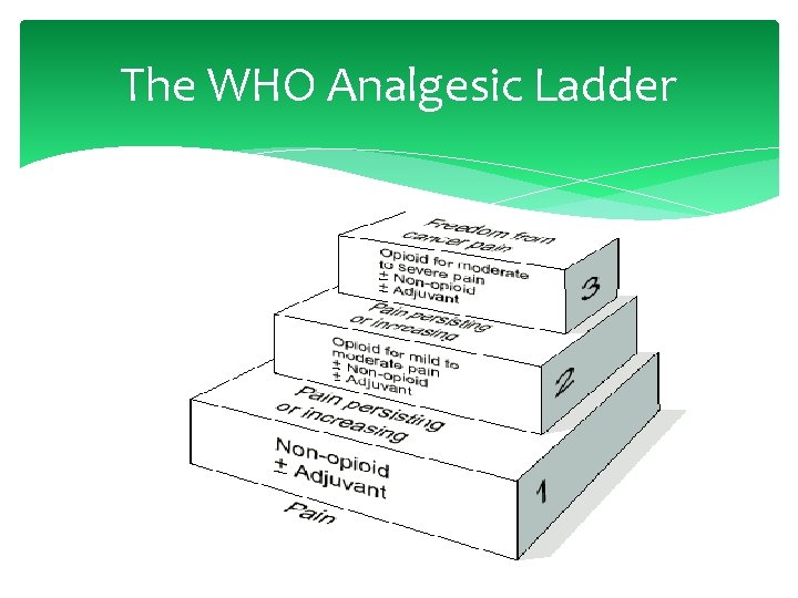 The WHO Analgesic Ladder 