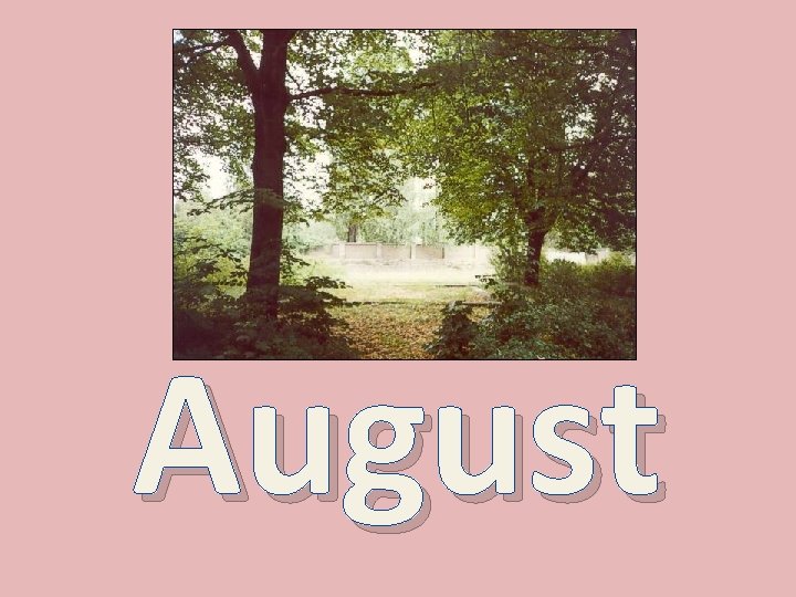 August 