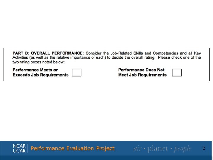 Performance Evaluation Project 2 