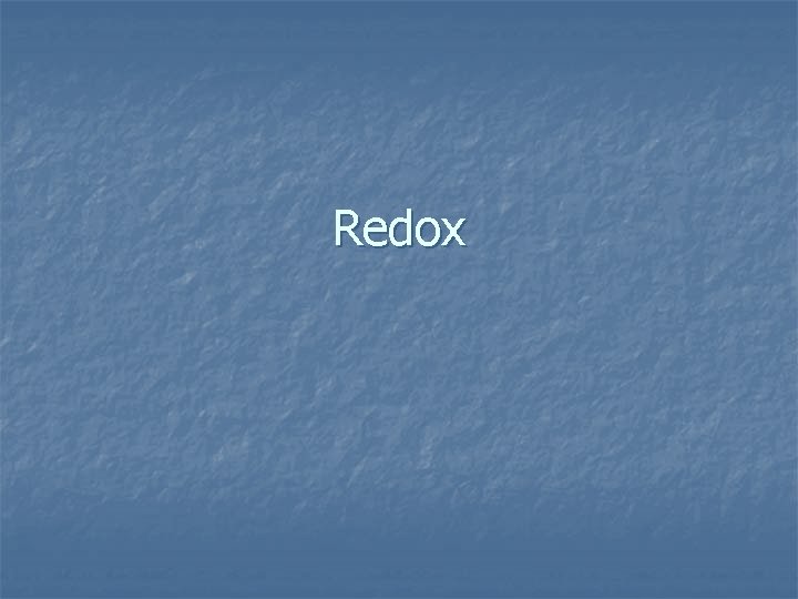 Redox 