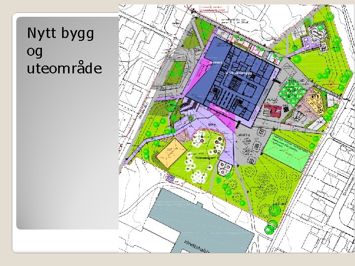 Nytt bygg og uteområde 