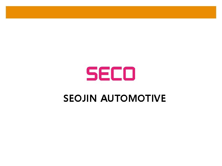 SEOJIN AUTOMOTIVE 