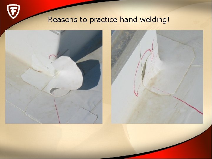 Reasons to practice hand welding! 