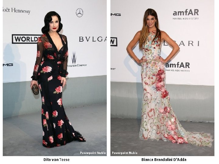 Dita von Teese Bianca Brandolini D'Adda 